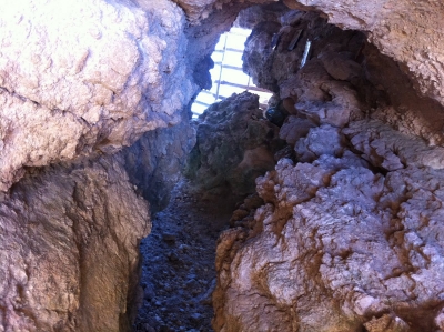 The cave and the tomb of Agios Efstratios